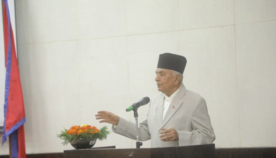 पत्रकारिताको मर्यादामाथि कतैबाट प्रश्न उठ्न नदिन राष्ट्रपति पौडेलको आग्रह